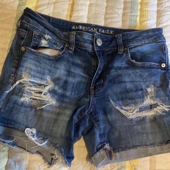 American eagle dark denim shorts - Picture 3 of 3